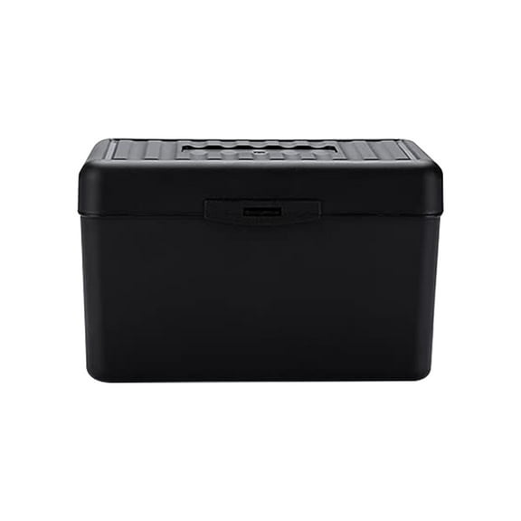Card Dividers Index Card Holder Storage Box Index Card Guide Set Assorted Colors 2 Sheets Alphabet Number Stickers for Office Business Classroom Products - black