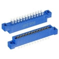 thumbnail image 1 of Card Edge Connector Blue Socket 24 Pin Solder Eyelet 3.96mm Pitch for Printed PCB Circuit Board, Pack of 2, 1 of 5