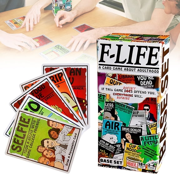 Card Game About Adult, Humorous Party Card Game for Adults, Fast Paced Social Game with Real Life Scenarios Conversation, Party Conversation Card Game for Adults Game Night