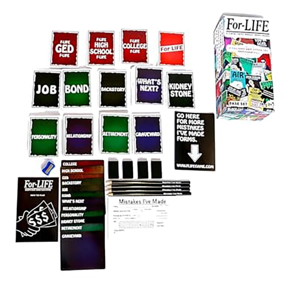 Card Game About Adulthood for Adults, Funny Party Card Game with Real Life Scenarios, Fast Paced Conversation Strategy Game, Adult Humor Game for Game Night, Family Gatherings, Parties, 2+ Players