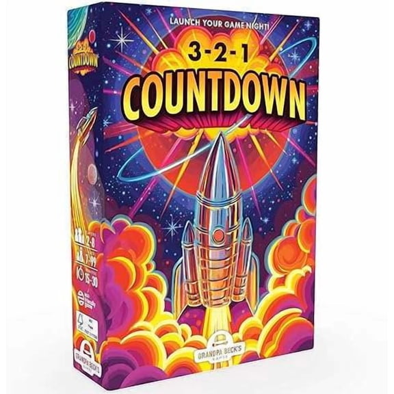 Card Game Grandpa Beck's Games 3-2-1 Countdown