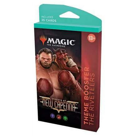 Card Game Magic: The Gathering Streets of New Capenna Theme Booster - Riveteers Black Red Green