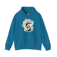 thumbnail image 1 of Card Game Stack Hoodie, Fun Draw 4 Stack Design, Retro Gaming Graphic, 1 of 5