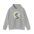 thumbnail image 1 of Card Game Stack Hoodie, Fun Draw 4 Stack Design, Retro Gaming Graphic, 1 of 5
