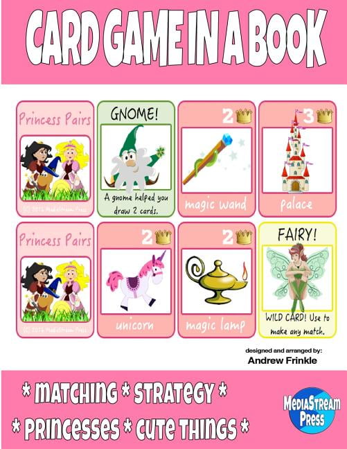 Card Game in a Book Card Game in a Book - Princess Pairs, Book 2, (Paperback)