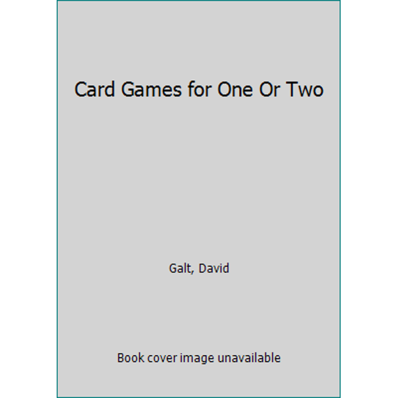 Pre-Owned Card Games for One Or Two (Unknown) 0785307494 9780785307495