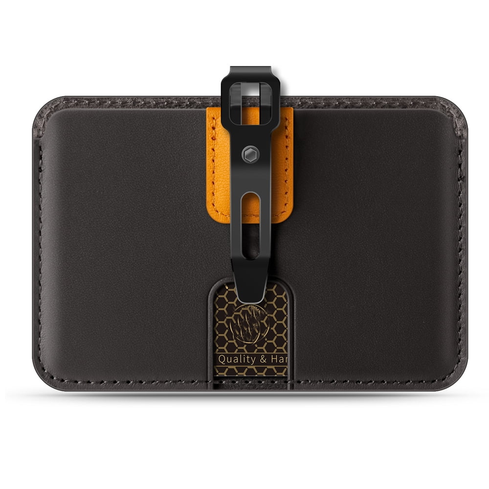 Card Holder /Badge Holder / Portable Wallet with Metal Clip