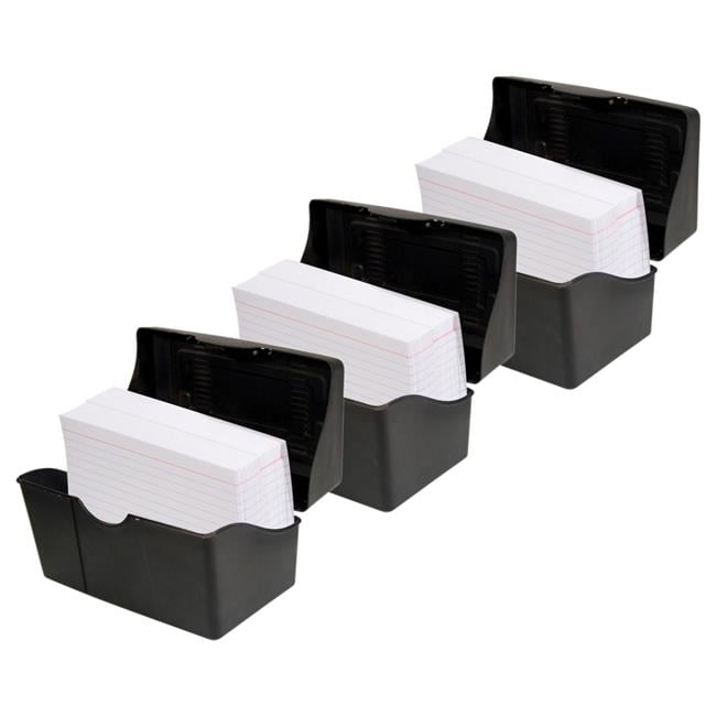 Card Holder, Black - 5 x 8 in. - Pack of 3