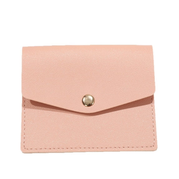 Rivete Button Card Holder, Small Envelope Style Card Wallet with Snap Button for ...