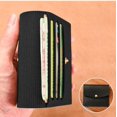 Rivete Button Card Holder, Small Envelope Style Card Wallet with Snap Button for ...