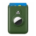 thumbnail image 1 of Premium PU Leather Card Holder with AirTag Slot, 1 of 4