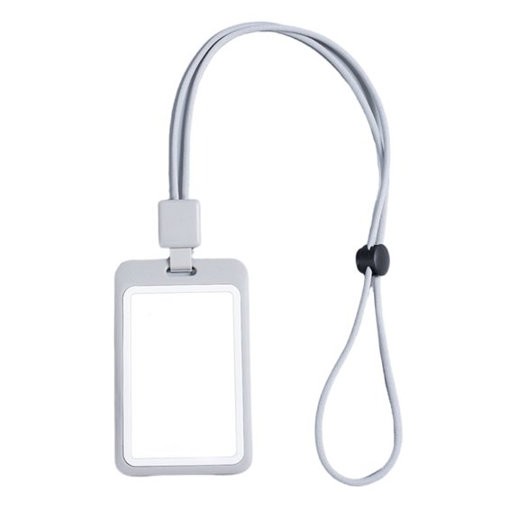 Card Holder with Lanyard Holding 2 Cards Card Badge Holder with Neck Strap