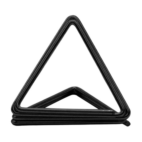 Card Holders for Table,Triangle Wire Card Stand with Multi Layered Frame,Stable Desk Display Stand for Business Cards,Photos,Recipes and Buffet Labels,Stable and Durable,0.95x0.95",Black