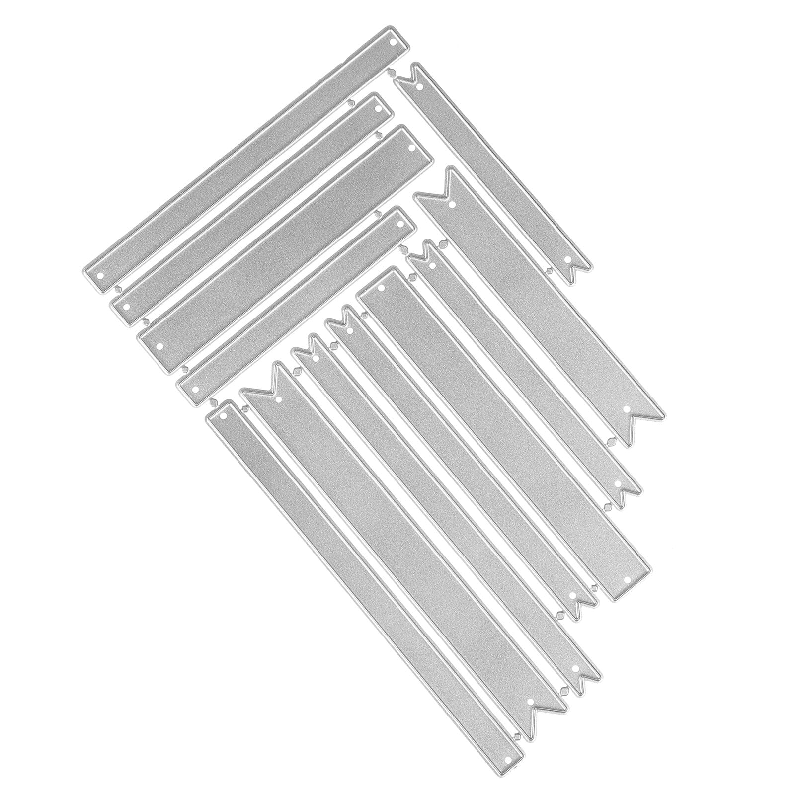 Card making supplies scrapbook banner die label cutting mold walmart