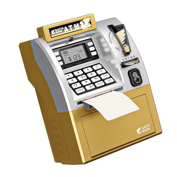 Card Password Money Box For With Large Capacity Interactive Sound Light Educational Money Saving Banks Toddler