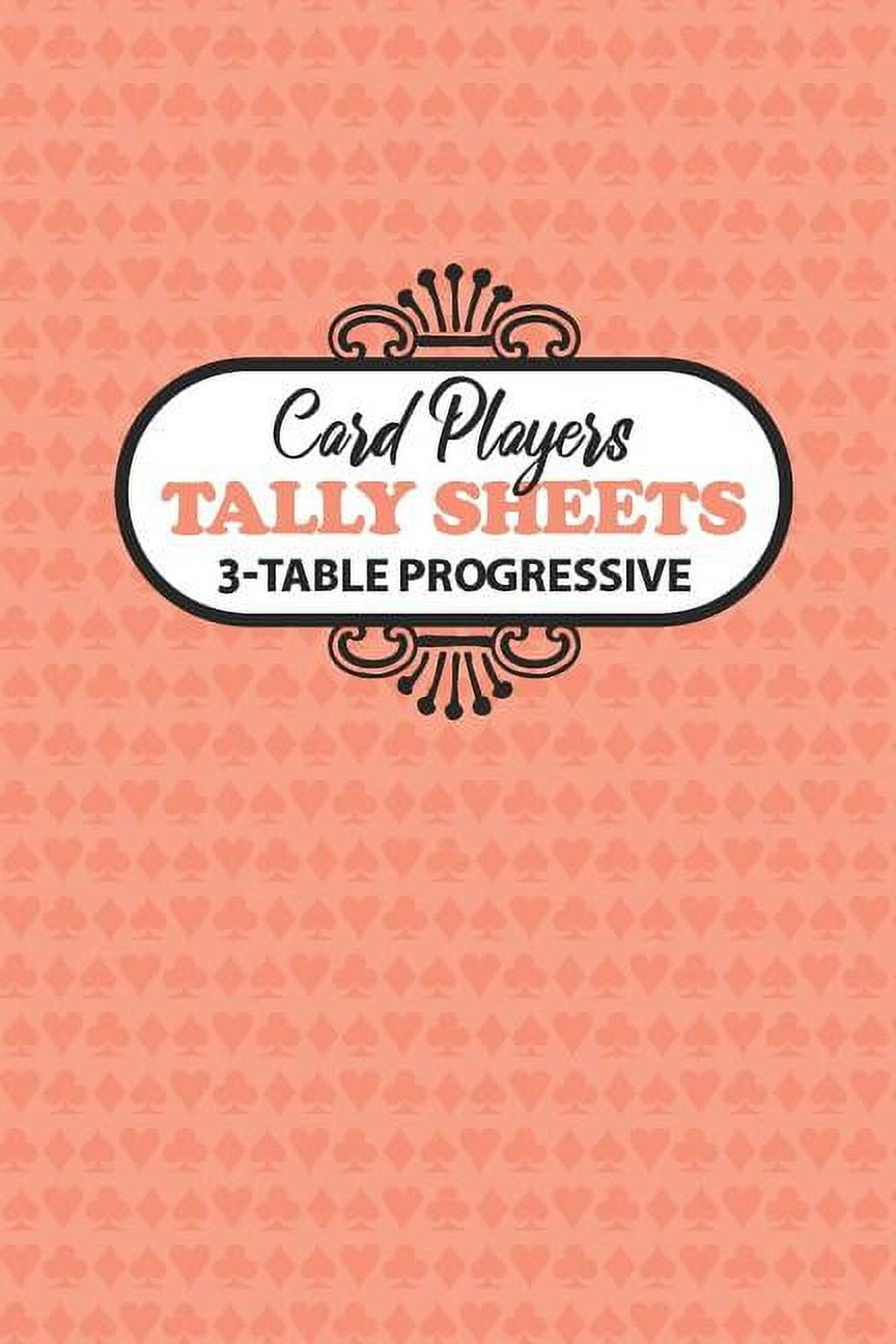 Tally Score Sheet for Progressive Games