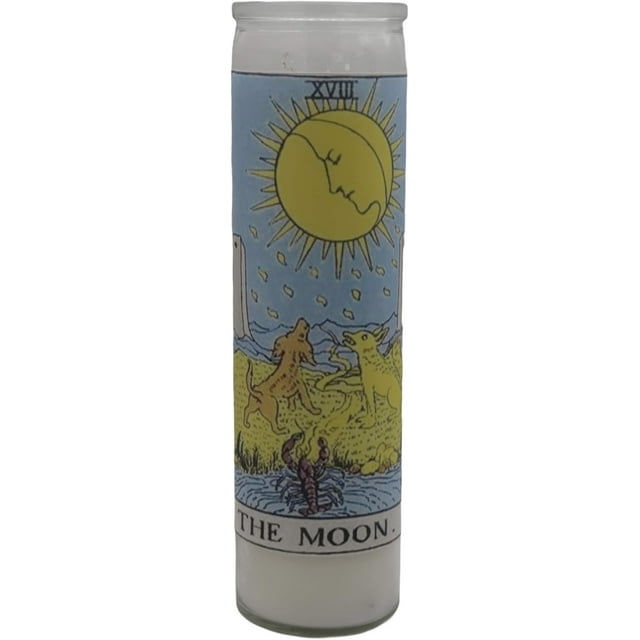 Card Prayer Candle (The Moon)