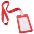 thumbnail image 1 of Card Protectors Sleeves Office Chaiers Portable Protector Red Plastic, 1 of 6