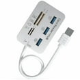 thumbnail image 1 of Card Reader Adapter+ 3-USB Hub Camera Connection Kit for Notebook computer, 1 of 5