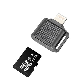 Lightning to Micro SD Card Reader for Apple MFI Certified for iPhone14 13 12 Pro Max 7 8 Plus Digital Camera TF Memory Storage Photo Transfer for iPad Flash Drive Stick Photography Laptop Accessories