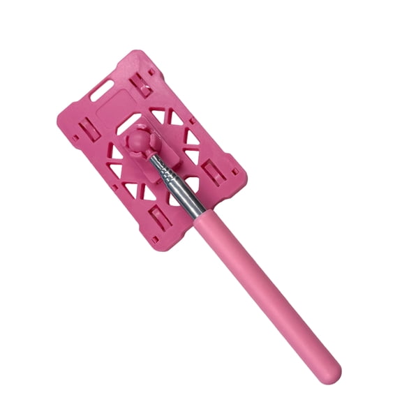 Card Remover, Pink, 1 Pack Retractable Telescopic ID Badge Card Extractor Tool, for Office Workers Teachers Retail Staff to Easily Remove Embedded Cards From Access Control Slots and Card Readers