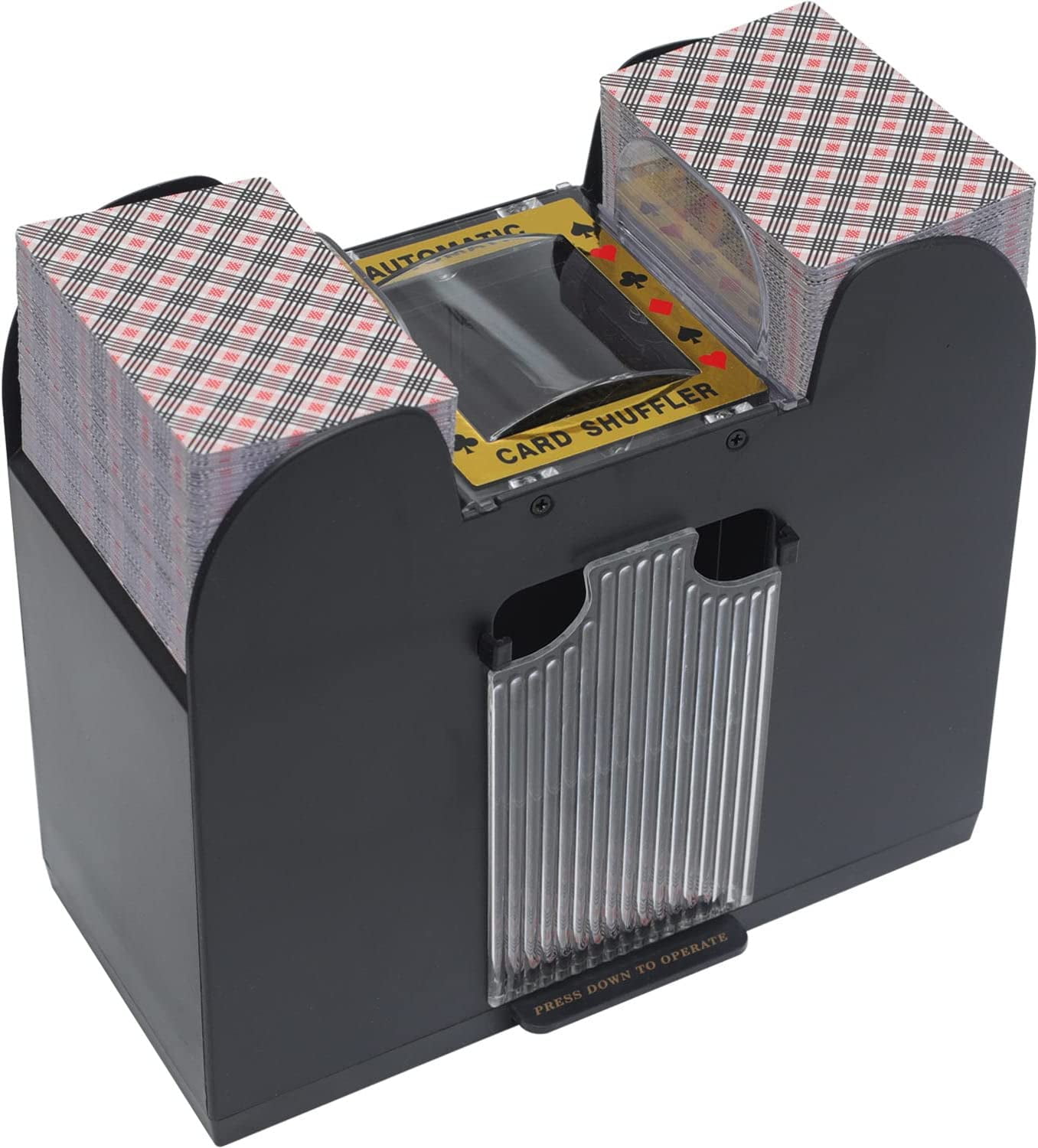 Card Shuffler 1/2/4/6 Deck Automatic, Electric Casino Shuffler Machine