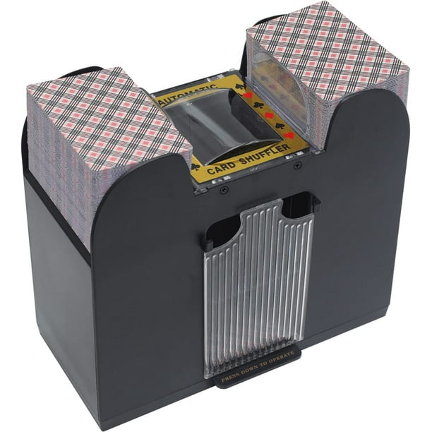 Card Shuffler 1/2/4/6 Deck Automatic, Electric Casino Shuffler Machine