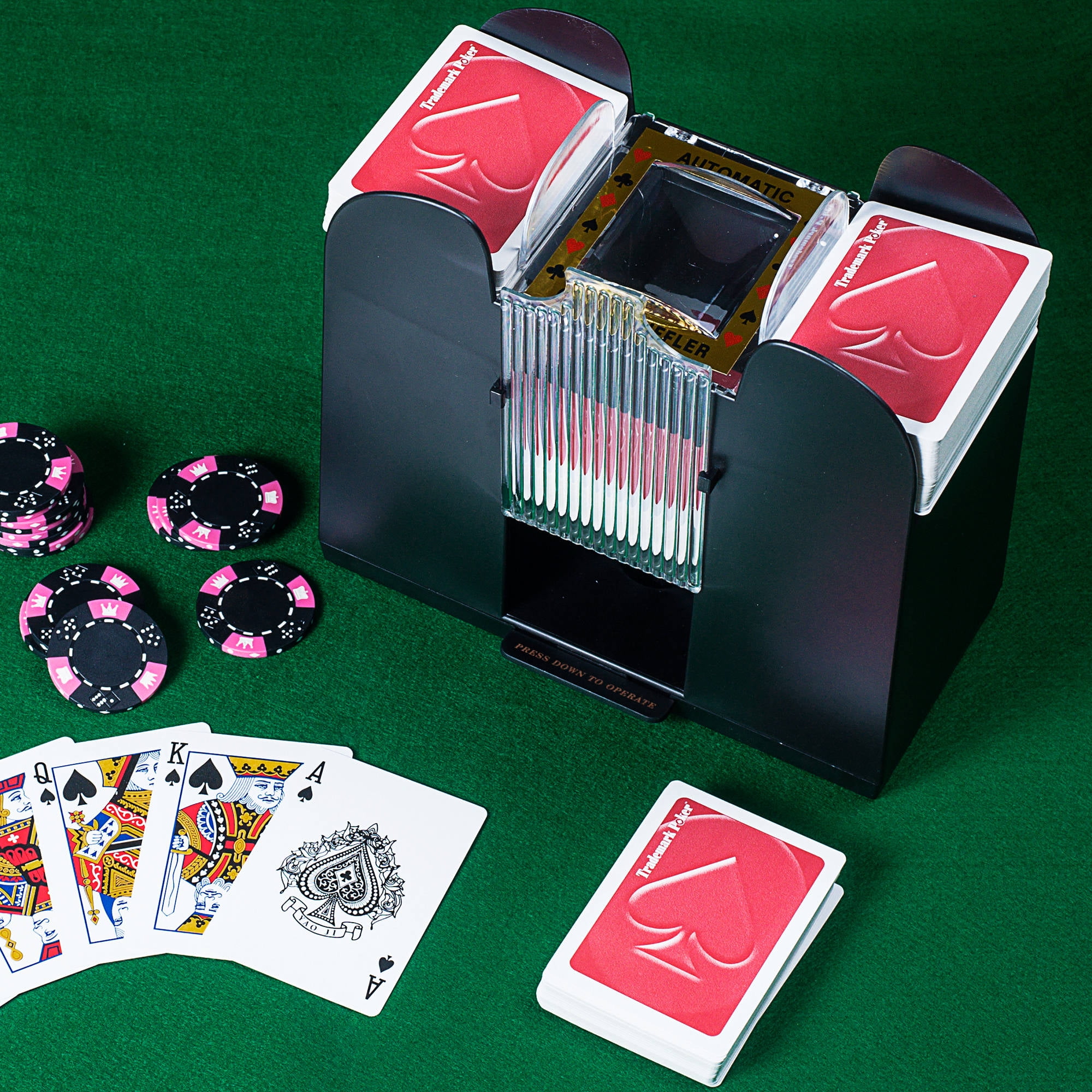 Card Shuffler, 6 Deck automatic by Hey! Play!