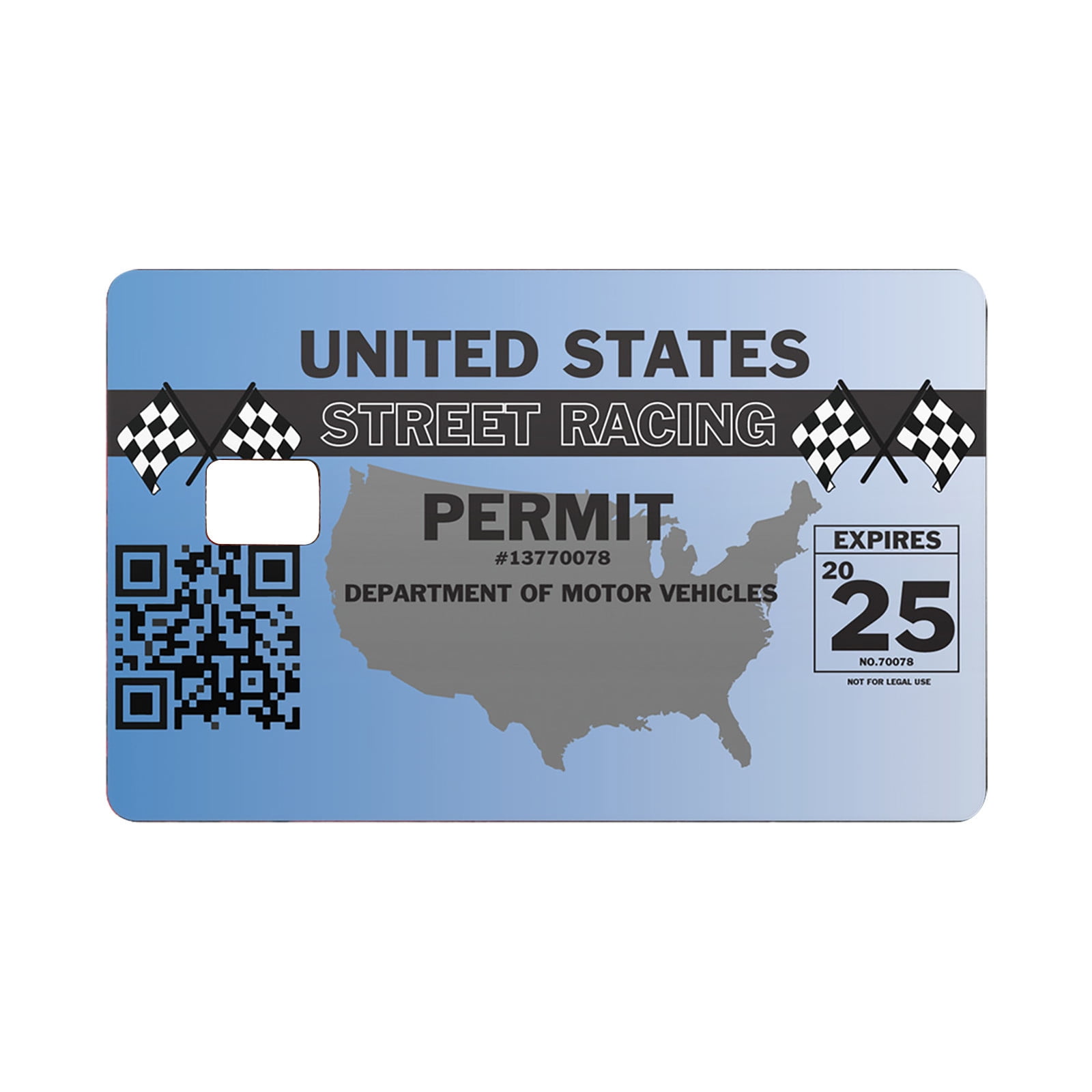 Card Skin Sticker For EBT, KEVCHE Transportation, Credit, Debit Card