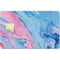 Card Skin Sticker Wave Quicksand Debit Credit Card Skins Covering