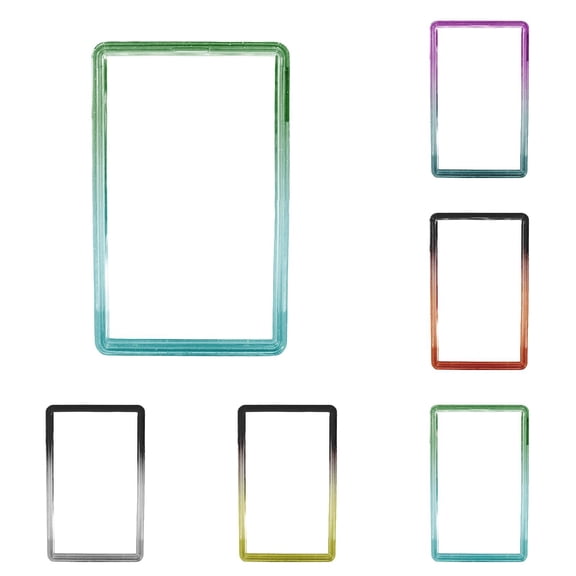 Card Slab Protector Case Standard Size, Clear Card Display Case for Graded Sports and Trading Cards, Stackable Card Holder for Collectibles, TPU Card Slab Frame (5 Pack)