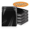 thumbnail image 1 of Card Sleeves Trading Card Holder Hard Card Protector Fit for Football/Sports Baseball Cards Game 500Pcs Black, 1 of 7