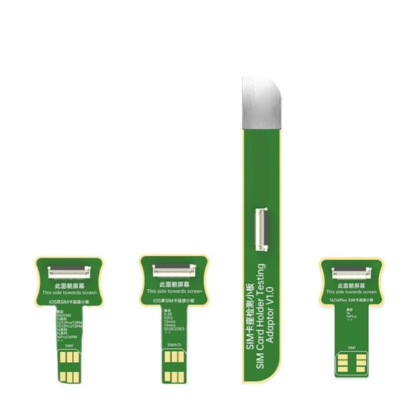 Comprehensive Card Slot Diagnostic Set for Single and Double Card Phones with Portable Designing and High Precise Tools