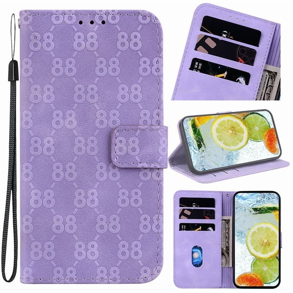 Card Slot Kickstand Case for iPhone 6 7 8, iPhone 11 12 13 14 Pro Max, XR 6.1 Inch, Shockproof Protective Cover with Card Holder & Foldable Stand, Slim Anti-Scratch Wallet Phone Case for Apple iPhone