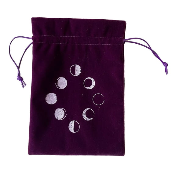 Card Storage Bag Drawstring Pocket Deck Bag Brocade Packaging Bag Mysterious Bag -