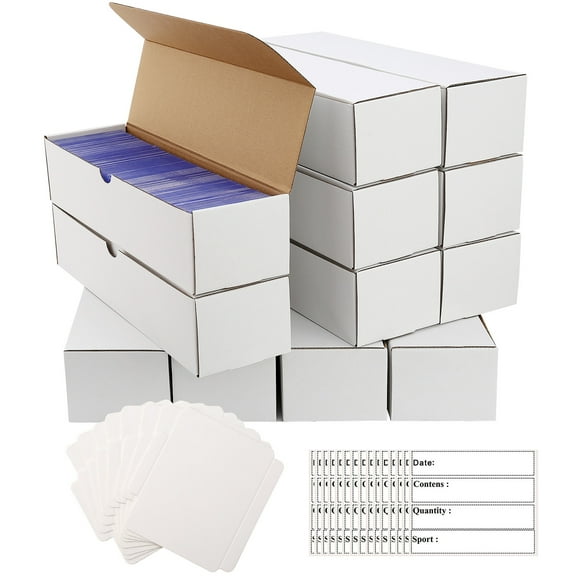 Card Storage Box,Trading Card Storage Box,Sports card storage box fits Baseball Cards,Football Cards,Basketball Cards,Collectible Gaming & Trading Cards