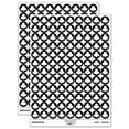 thumbnail image 1 of Card Suit Clubs 200+ Round Stickers - Black - Matte Finish - 0.50" Size, 1 of 3