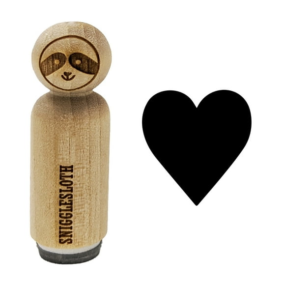 Card Suit Hearts Rubber Stamp for Scrapbooking Crafting Stamping - Mini 1/2 Inch