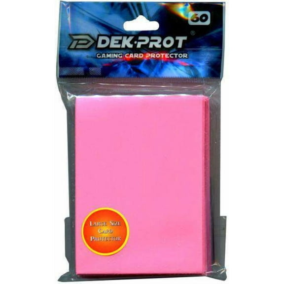 Card Supplies Gaming Card Protectors Coral Pink Card Sleeves (60 ct)