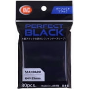 Card Supplies Perfect Black Card Sleeves 80 Count