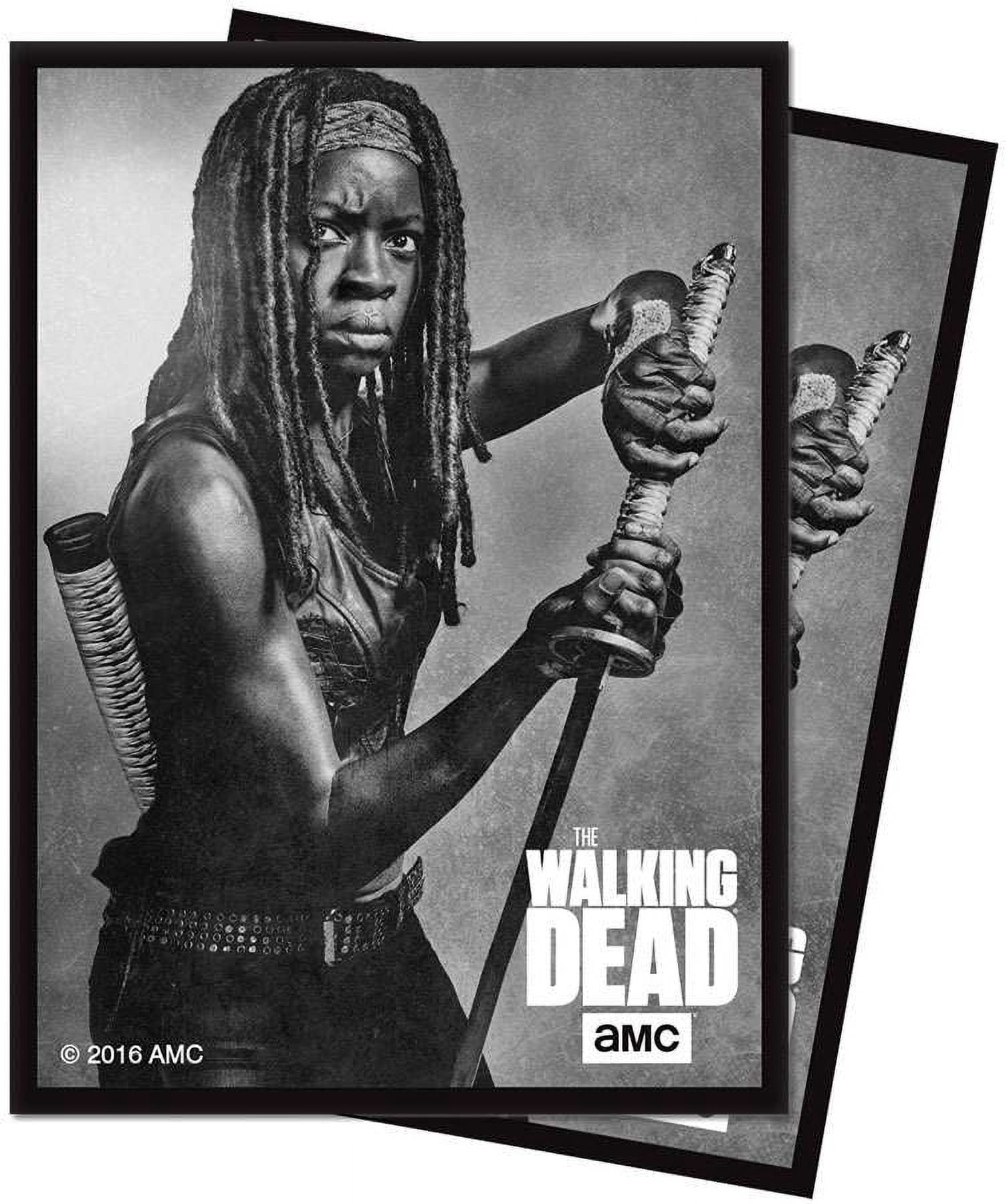 walking dead card sleeves 2017 Topps The Evolution 10ct Blaster Box Sized 66mm X 91mm The Walking Dead Card Game
