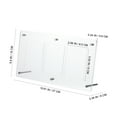 thumbnail image 1 of Clear Acrylic Trading Card Display Frame Holder Stand Organizer for Game Cards and Showcase, 1 of 6