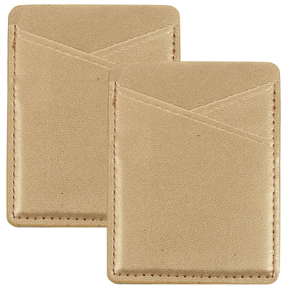 TABLZONE Phone Pocket Card Holder Phone Back Card Holders Plastic 2Pcs