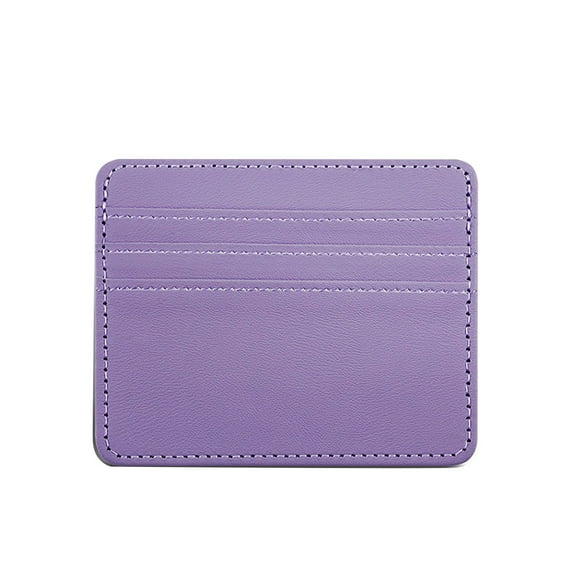 Card Wallet Credit Card Holder Slim Front Id Small Compact Leather Card Case Card Holder