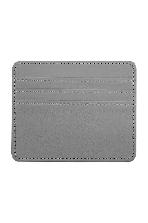 Card Wallet Credit Card Holder Slim Front Id Small Compact Leather Card Case Card Holder