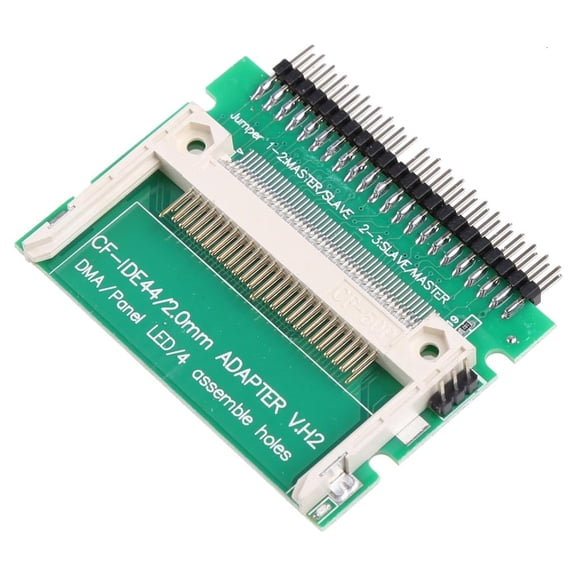 Card to 2.5 Inch IDE Adapter, Compact Memory Card Converter to Laptop 44 Pin Male Port by LUVNIMB