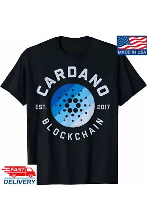 Cardano ADA Cryptocurrency Crypto Currency Blockchain Retro T-Shirt, ADA T-shirt | eBay