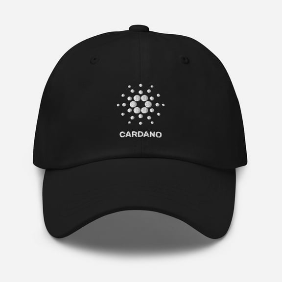 Cardano ADA Hat Cardano Hat Cardano Crypto Dad Hat Cardano Baseball Hat Cardano Baseball Cap Cardano Crypto Hat (Black)