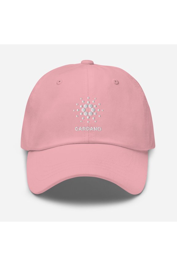 Cardano ADA Hat Cardano Hat Cardano Crypto Dad Hat Cardano Baseball Hat Cardano Baseball Cap Cardano Crypto Hat (Pink)