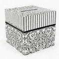 thumbnail image 1 of Cardboard Black And White Wedding Card Box, 1 of 2